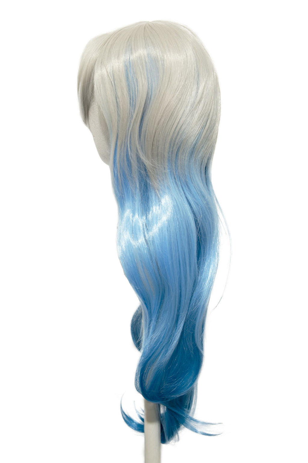 Haku - Fade Silver Gray to Cerulean Blue