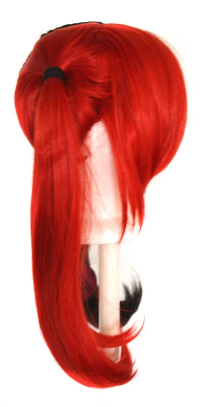 Nanako - Natural Black and Scarlet Red Split