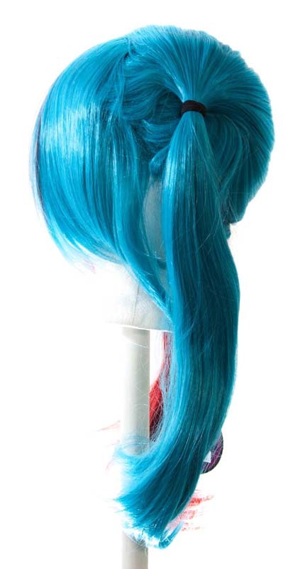 Nanako - Scarlet Red and Peacock Blue