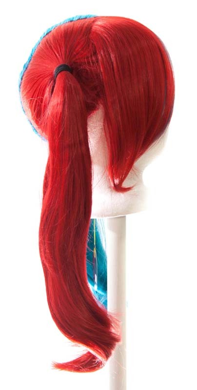 Nanako - Scarlet Red and Peacock Blue