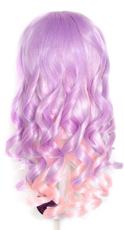 Mei - Lavender Purple Fade Cotton Candy Pink