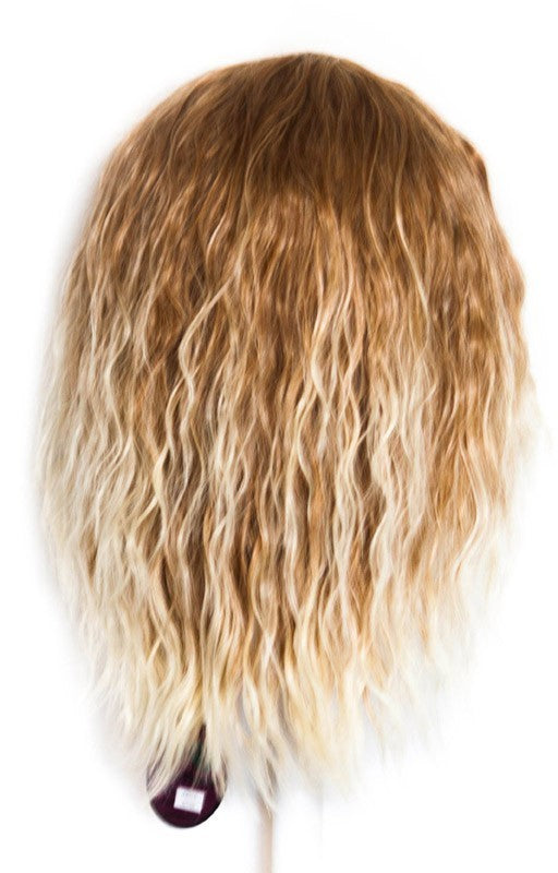 Mari - Auburn Brown Fade Flaxen Blond