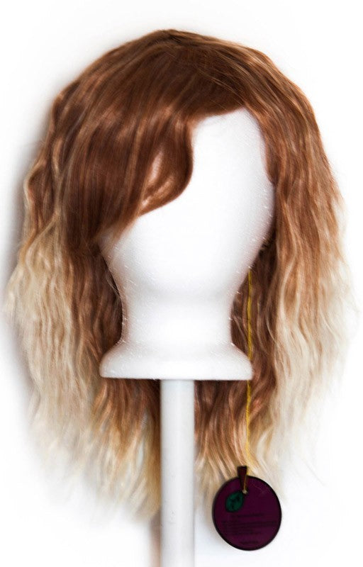 Mari - Auburn Brown Fade Flaxen Blond