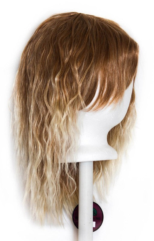 Mari - Auburn Brown Fade Flaxen Blond