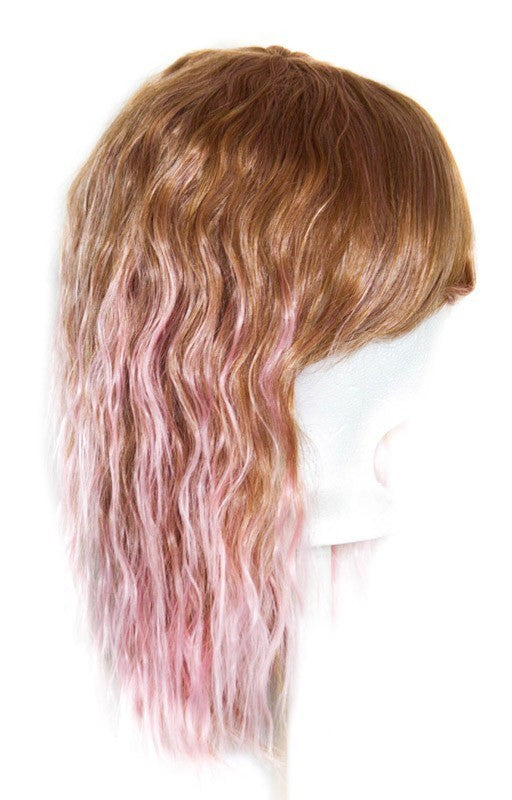 Mari - Auburn Brown Fade Cotton Candy Pink