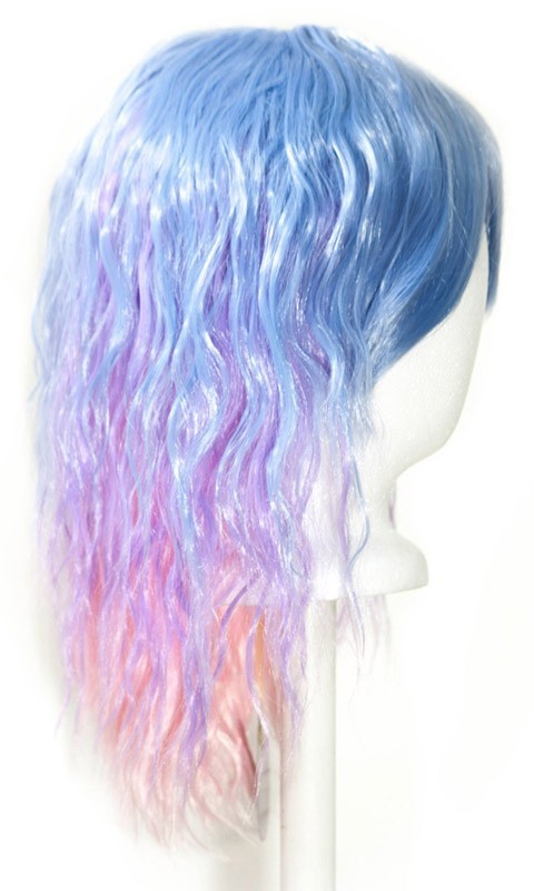 Mari - Saxe Blue, Lavender Purple, Fade Cotton Candy Pink