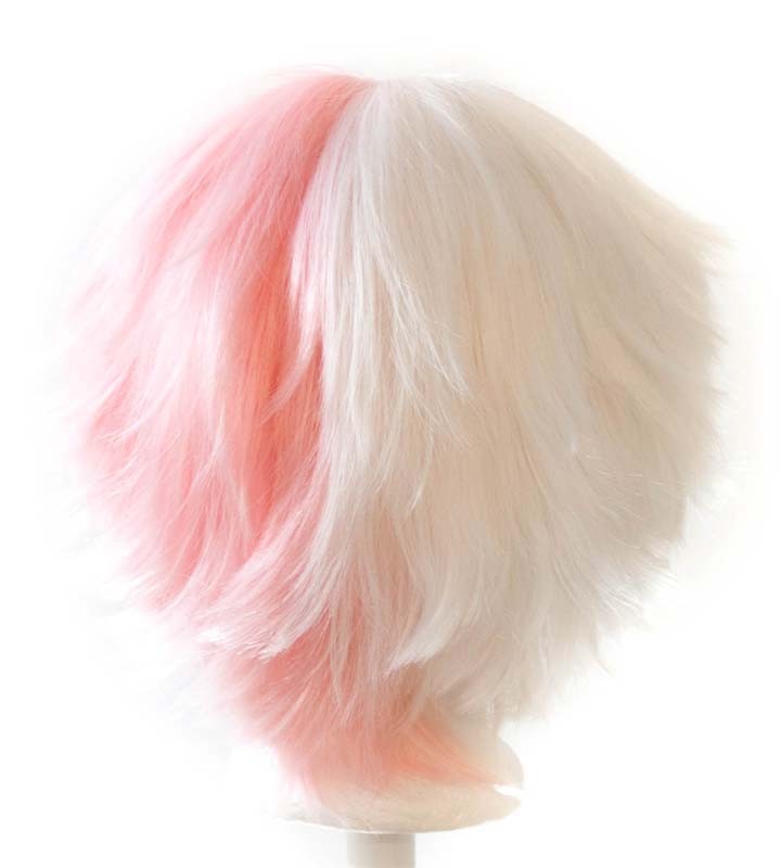 Eiji - Cotton Candy Pink and Snow White