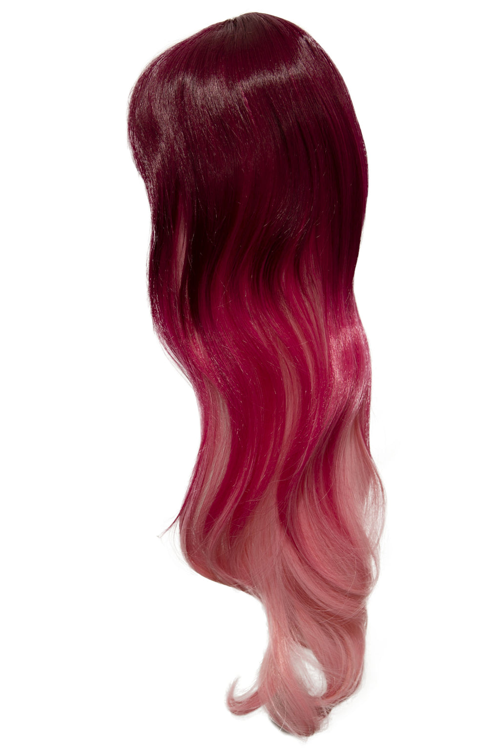 Haku - Burgundy Red Fade to Rose Pink