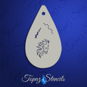 Horse and Twisted Horn