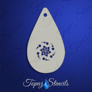 Christmas Flower and Swirl