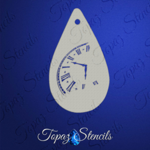 Distressed Clock Face