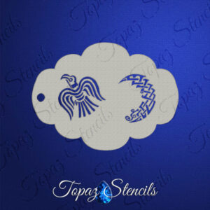 Viking Raven and Crescent Knot