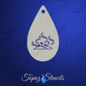 Mountains and Aurora