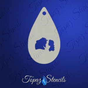 Belle and the Beast Silhouette