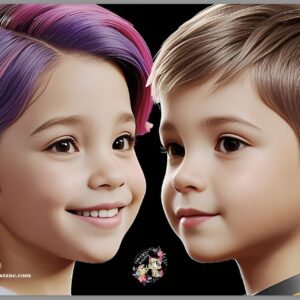 Irene's Side View Girl and Boy Practice Board