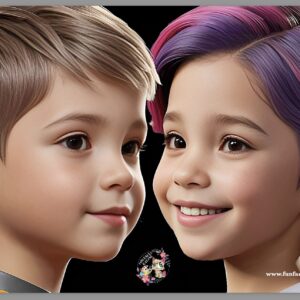 Irene's Side View Girl and Boy Practice Board