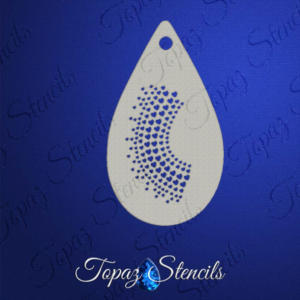 Halftone Crescents Hearts