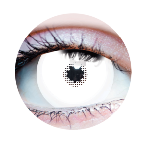 White Mini Sclera - Primal Contact Lenses