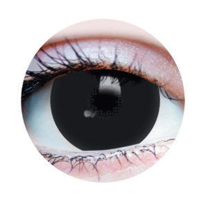 Black Mini Sclera - Primal Contact Lenses