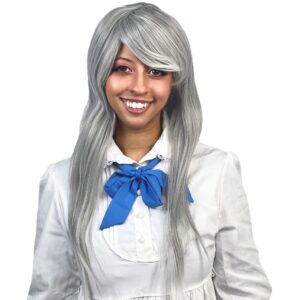 Nozomi - Slate Gray Fade Snow White