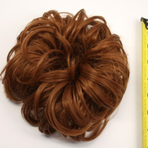 Scrunchie Puff - Auburn Brown