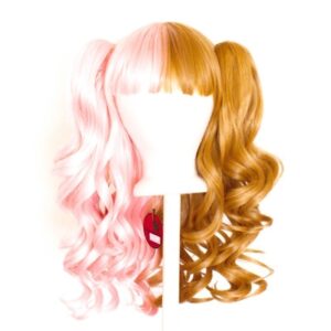 Umeko - Half Cotton Candy Pink and Hazelnut Brown Split