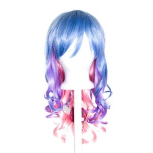 Mei - Saxe Blue, Lavender Purple, Cotton Candy Pink