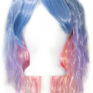 Mari - Saxe Blue, Lavender Purple, Fade Cotton Candy Pink