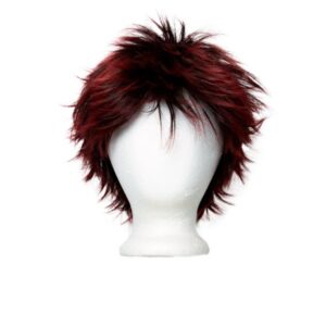 Hiro - Natural Black Fade Crimson Red