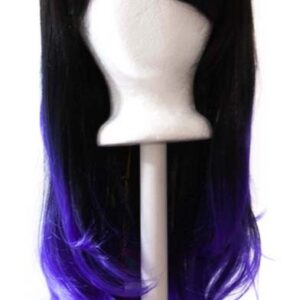 Hina - Natural Black Fade Indigo Purple