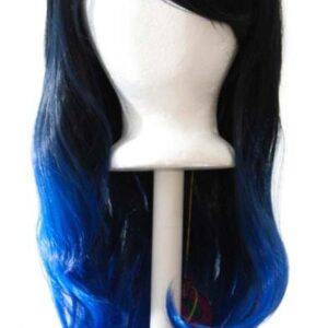 Hina - Natural Black Fade Royal Blue