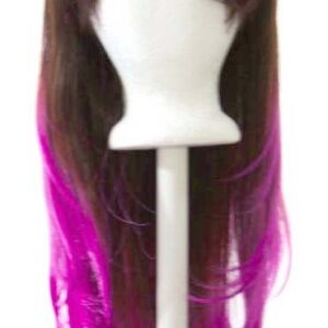 Hina - Chesnut Brown Fade Fuschia Pink